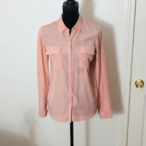 Express Coral Blouse Size Small